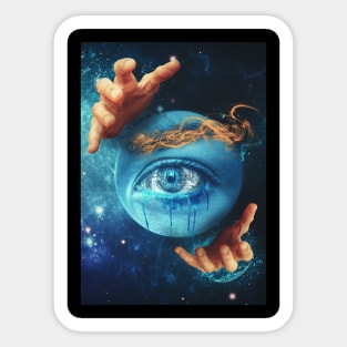 Psychedelic Eye Sticker